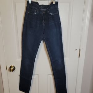 Lucky Brand 4 Deep Indigo Skinny Jeans